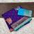 purple dola silk blend saree 