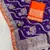 purple soft dola silk blend saree