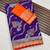 purple soft dola silk blend saree