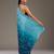 morpeach satin ombre pattern dual shade saree with unstitch blouse