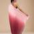 Brown satin ombre pattern dual shade saree with unstitche blouse piece