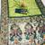 Parrot green silk blend saree with paithani weaved pallu and blouse