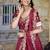 salmon  Zari Weaving Vichitra Silk Lehenga Choli