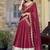salmon  Zari Weaving Vichitra Silk Lehenga Choli