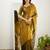 Gold tissue cotton handloom saree with unstitched blouse piece