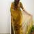 Gold tissue cotton handloom saree with unstitched blouse piece