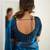 Morpeach tissue cotton handloom saree with unstitched blouse piece