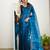 Morpeach tissue cotton handloom saree with unstitched blouse piece