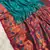 Sky blue banarasi silk blend saree with paithani weaved pallu and blouse