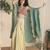 Amulya sunshine multicolor embroidered silk long dresses