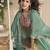 Amulya sunshine multicolor embroidered silk long dresses