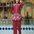 Sanjana burgundy burgundy embroidered cotton co ord sets
