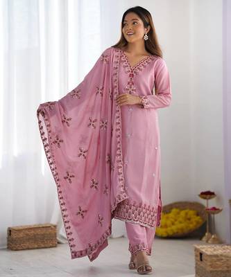 Party Wear Look Suit Set New Arrival Stylish Suit Set With Dupatta 2