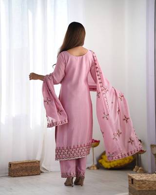 Party Wear Look Suit Set New Arrival Stylish Suit Set With Dupatta 4