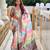 multicolor silk blend meenakari zari weaving saree with contrast pallu