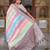 multicolor silk blend meenakari zari weaving saree with contrast pallu