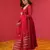 Beautiful Designer Maroon Full Sleeve Suit Set With Dupatta