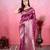 purple zari woven saree with motifs pallu