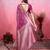 purple zari woven saree with motifs pallu