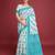 navy blue all-over jacquard work saree 