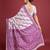 magenta all-over jacquard work saree 