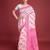pink all-over jacquard work saree 