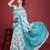 navy blue all-over jacquard work saree 