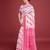 pink all-over jacquard work saree 