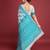 navy blue all-over jacquard work saree 