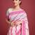 pink all-over jacquard work saree 
