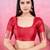 red zari woven saree with blouse