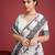 black all-over jacquard work saree 