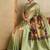 green soft silk blend saree with blouse