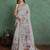 grey viscose digital print saree with rich pallu