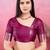magenta zari woven all over motifs saree