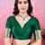 green zari woven all over motifs saree