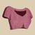 magenta soft organza intricate zari weaving saree