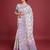 purple heavy jacquard saree with weaving pallu