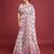 pink heavy jacquard saree with weaving pallu