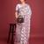 pink heavy jacquard saree with weaving pallu