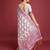 pink heavy jacquard saree with weaving pallu