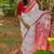 white intricate jacquard weaving saree
