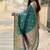 blue banarasi silk blend intricate self weave saree