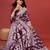 magenta jacquard saree with all over work pallu