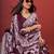 magenta jacquard saree with all over work pallu