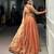 Luxurious Gold Silk Lehenga with Embroidered Dupatta