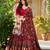 Elegant Floral kalamkari Print Lehenga.
