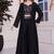 Black indowestern crop top plazzo