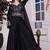Black indowestern crop top plazzo