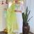 White viscose chanderi heavy thread embroidery with sequins work kurta pant set